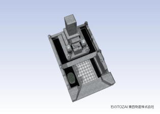 墓石外柵(巻石)−完成イメージパース(上)