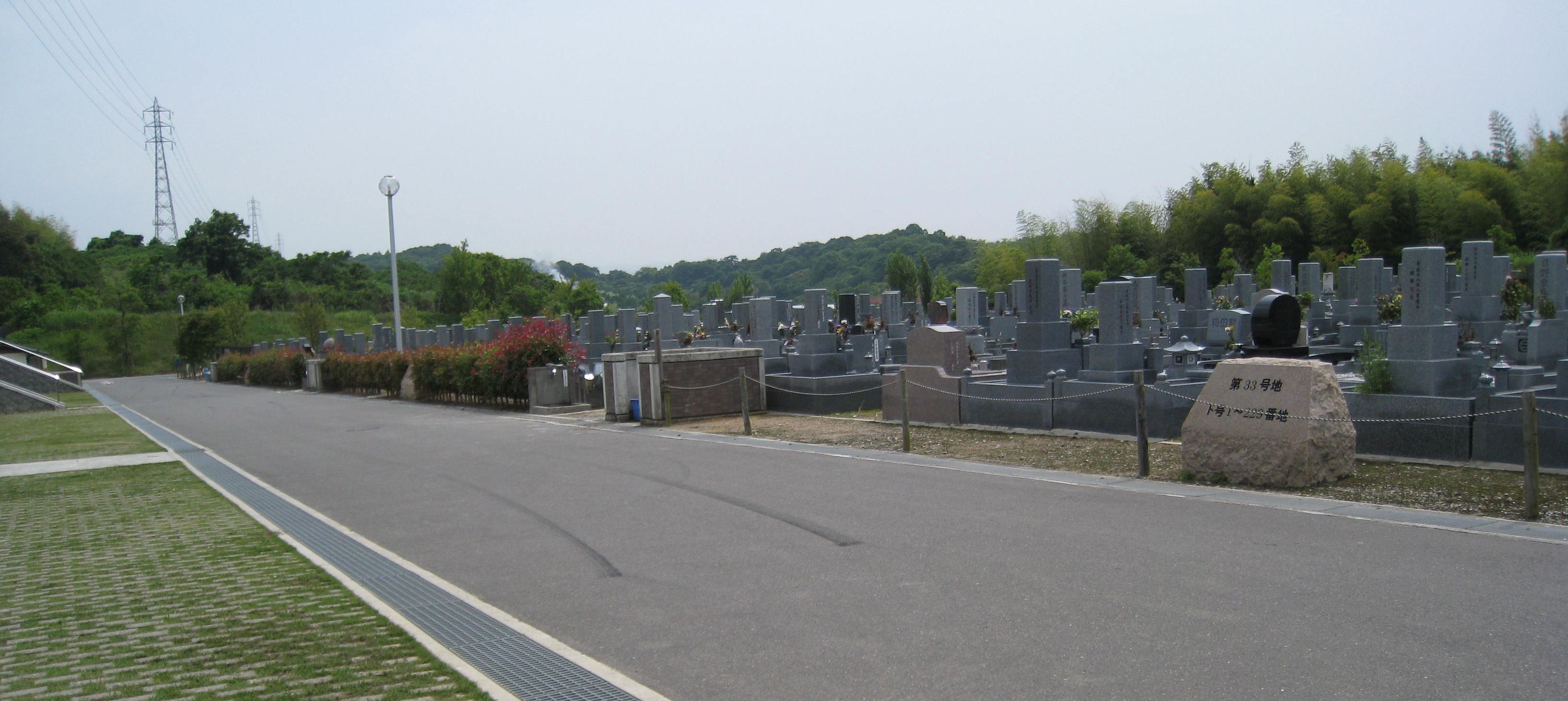 岸和田市営　岸和田墓苑（流木墓苑）